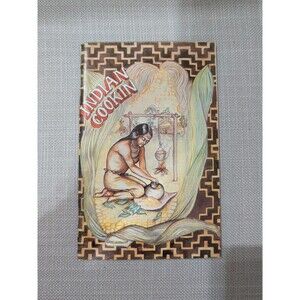 Vintage Cherokee Cookbook Indian Cookin  Native American Heritage Recipes 1973